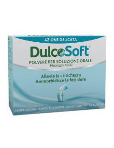 Dulcosoft polvere soluzione orale per stitichezza occasionale  20  bst