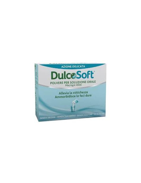 Dulcosoft polvere soluzione orale per stitichezza occasionale  20  bst