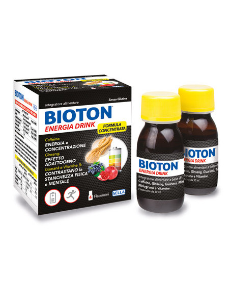 BIOTON ENERGIA DRINK 4FLX50ML