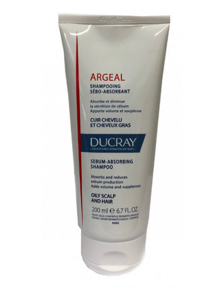 ARGEAL DUCRAY SHAMPOO 200ML - Clubfarma