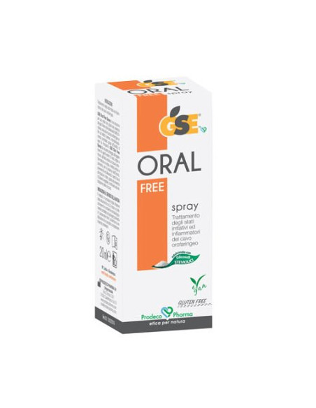 GSE ORAL FREE SPRAY TRATTAMENTO CAVO ORALE 20ML - Clubfarma