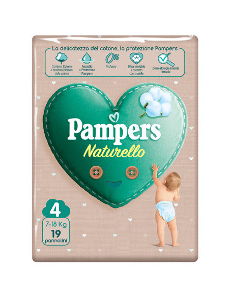 PAMPERS NATUR MAXI CP 19PZ