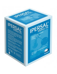 IPERSAL STERILE 3% 20FLAC 5ML