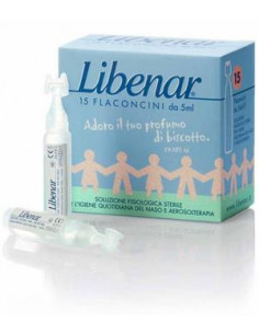 LIBENAR SOLUZIONE FISIOLOGICA 15 FLACONCINI 5ML - Clubfarma