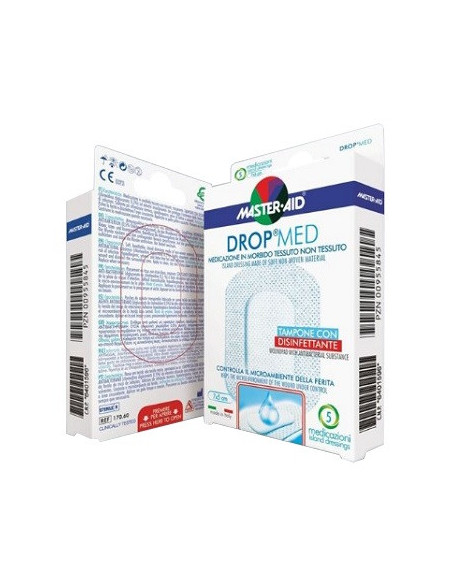 M-AID DROP MED 12,5X12,5 5P