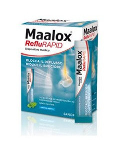 MAALOX REFLURAPID 20BUST