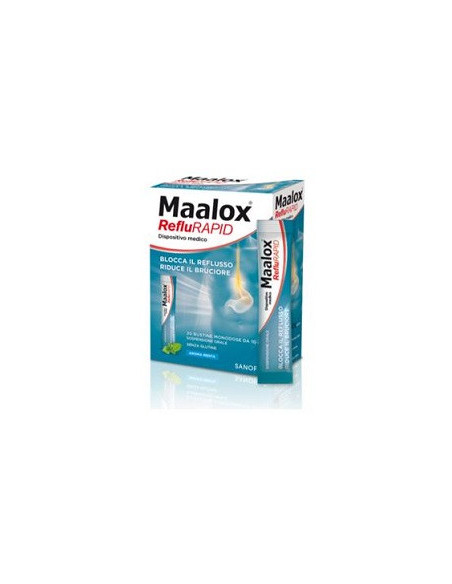 MAALOX REFLURAPID 20BUST