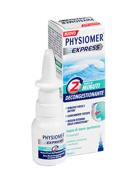 PHYSIOMER EXPRESS SPRAY NASALE 20ML - Clubfarma