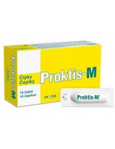 Proktis-m supposte 10pz 2g