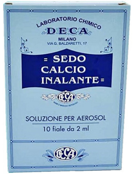 SEDO CALCIO INALANTE 10F 2ML