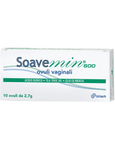 SOAVEMIN 600 10OV VAGINALI