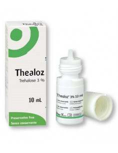 THEALOZ SOLUZIONE OCULARE IDRATANTE 10ML - Clubfarma