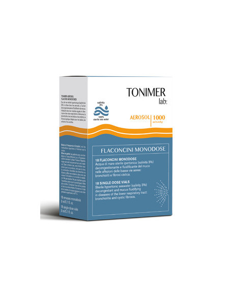 TONIMER LAB AEROSOL 18 FLACONCINI MONODOSE - Clubfarma