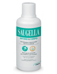 SAUGELLA DETERGENTE INTIMO&CORPO 500ML - Clubfarma