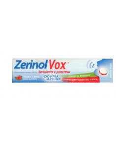 ZERINOLVOX FRAGOLA MENTA 18PAS