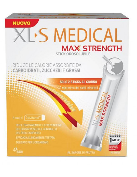 XLS MEDICAL MAX STRENGTH60STIC