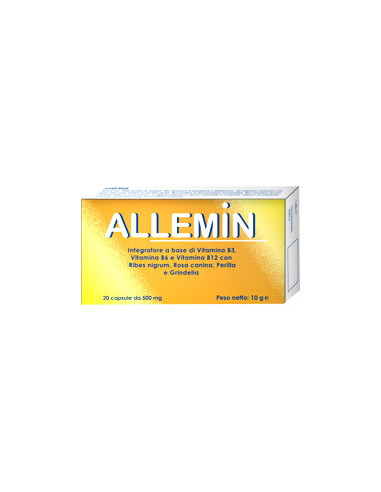 Allemin integratore 20cps 10g