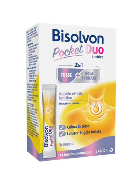 BISOLVON DUO POCKET LENITIVO 14 BUSTINE - Clubfarma