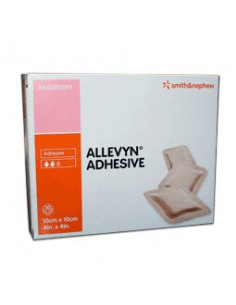 ALLEVYN ADHESIVE 10CMX10CM 10P