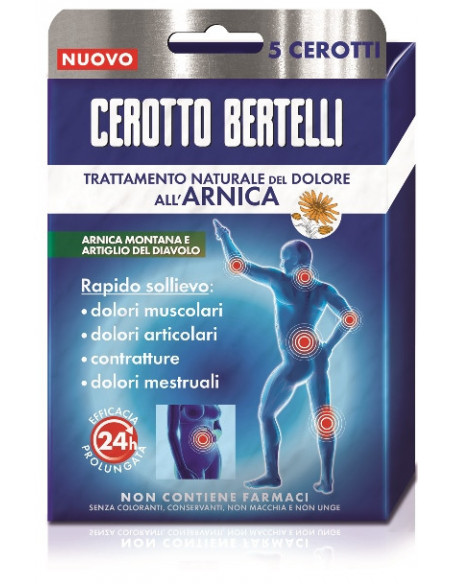 BERTELLI CEROTTO ARNICA 5PZ