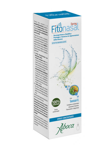 Fitonasal Spray concentrato per fluidificare la mucosa 30ml