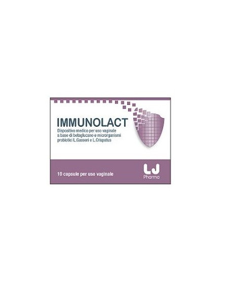 IMMUNOLACT 10CPS VAGINALI