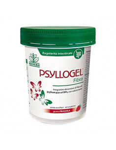 Psyllogel Fibra fragola senza zucchero per favorire la regolarità intestinale 170gr