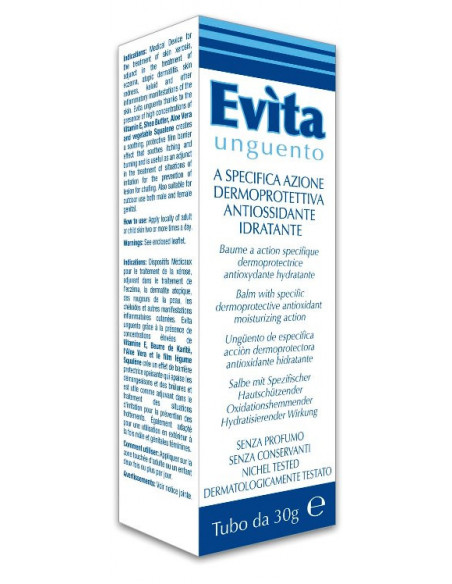 EVITA UNGUENTO AZIONE ANTIOSSIDANTE IDRATANTE 30ML - Clubfarma