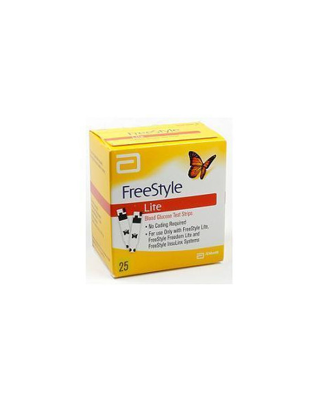 ABBOTT DIABETES - FREESTYLE LITE GLICEMIA 25STRISCE - Clubfarma