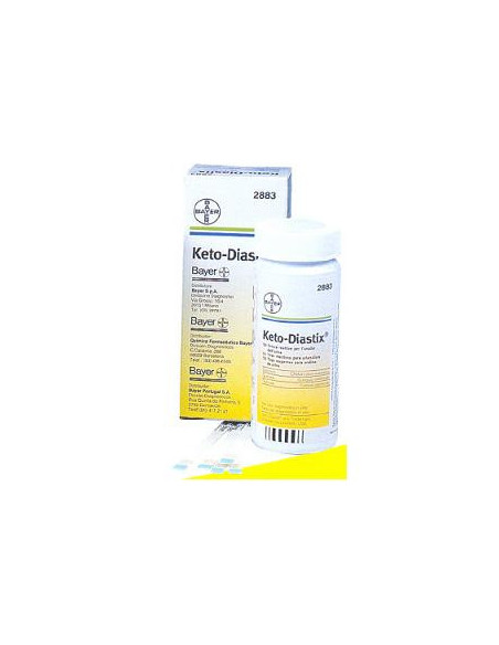 ASCENSIA - KETODIASTIX TEST GLUCOSIO E CORPI CHETONICI 50STRISCE - Clubfarma