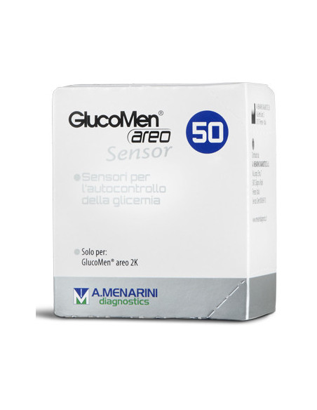 MENARINI - GLUCOMEN AREO SENSOR 50 STRISCE - Clubfarma