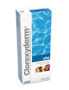 CLOREXYDERM OTO DETERGENTE AURICOLARE PER CANI E GATTI 150ML - Clubfarma