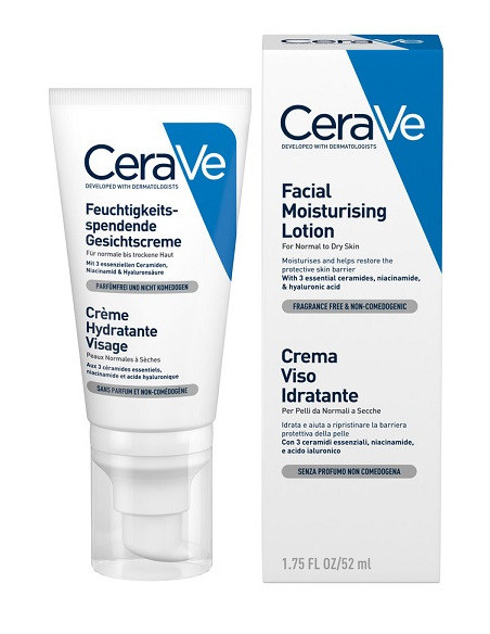 CERAVE CREMA VISO IDRATANTE 50ML - Clubfarma