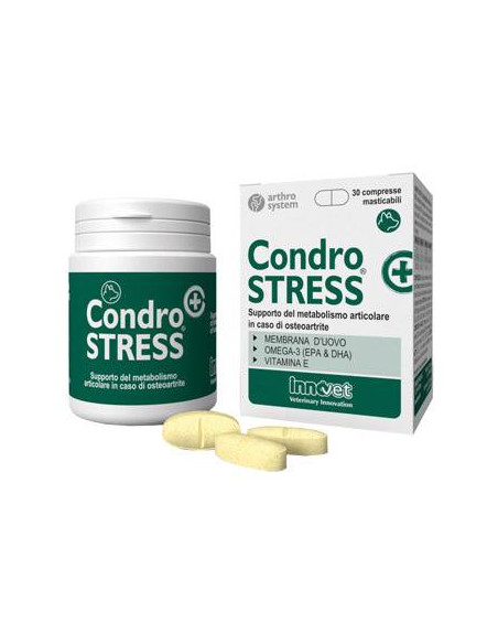 CONDROSTRESS+ 30COMPRESSE MASTICABILI - Clubfarma