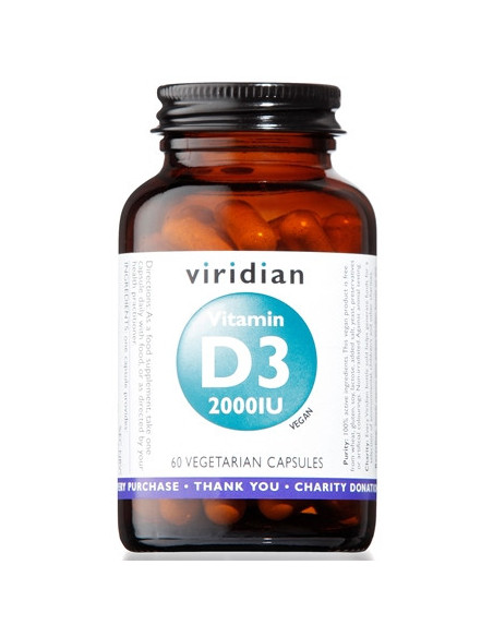 VITAMIN D3 2000IU 60CPS VEG