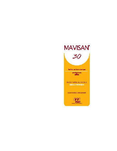 MAVISAN 30 LATTE PROT A 150ML