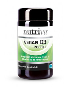 NUTRIVA VEGAN D3 60CPR 2000UI