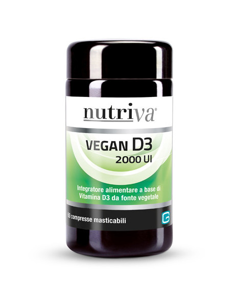 NUTRIVA VEGAN D3 60CPR 2000UI