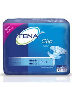 TENA SLIP PLUS PANN L 30PZ