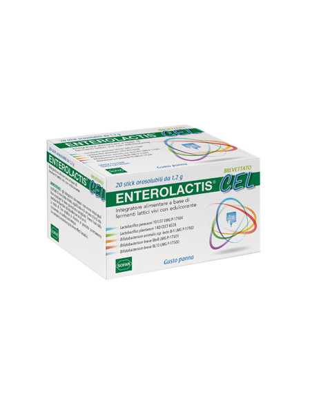 ENTEROLACTIS CEL 20STICK OROS