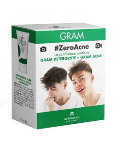 GRAM ZEROACNE DET 50ML piu CR 50ML