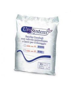 UROSYSTEM SAC GAMBA 10CM 30PZ