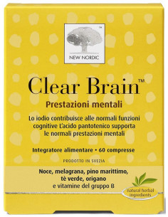 CLEAR BRAIN 60CPR