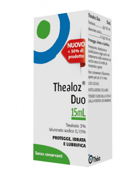 THEA FARMA THEALOZ DUO COLLIRIO IDRATANTE 15ML - Clubfarma