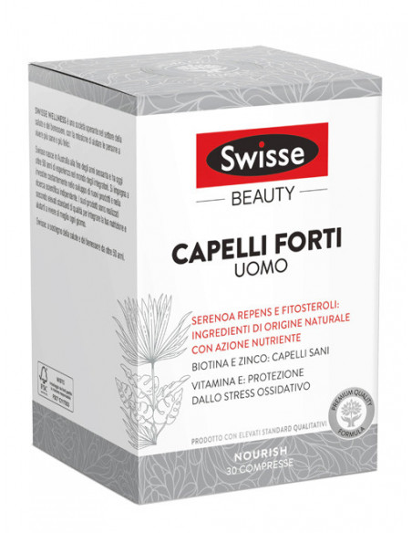 SWISSE CAPELLI FORTI UOMO 30 COMPRESSE