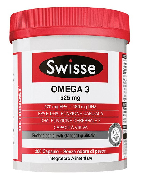 SWISSE OMEGA3 1500MG 200CPS