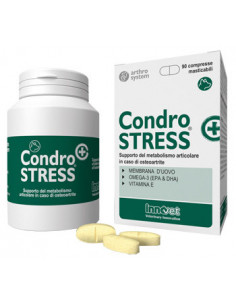 CONDROSTRESS+ 90COMPRESSE MASTICABILI  PER ANIMALI - Clubfarma