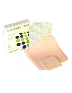 EURODERM FOAM 15CMX15CM X5PZ