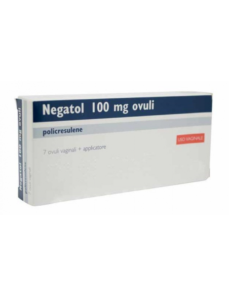 NEGATOL*7 OV VAG 0,1G piu APPLIC