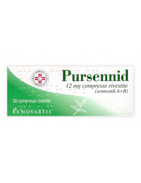 PURSENNID*30CPR RIV 12MG